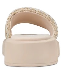 Karl Lagerfeld Paris Women's Ortley Platform Slides