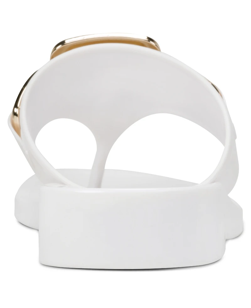 Karl Lagerfeld Paris Women's Vardice Slip-On Flat Thong Sandals