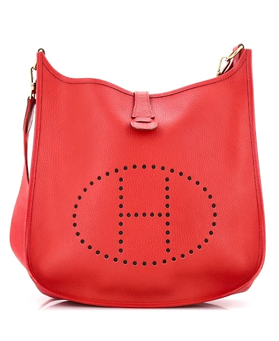 Pre-Owned HERMES Gm Evelyne Bag Gen I Clemence