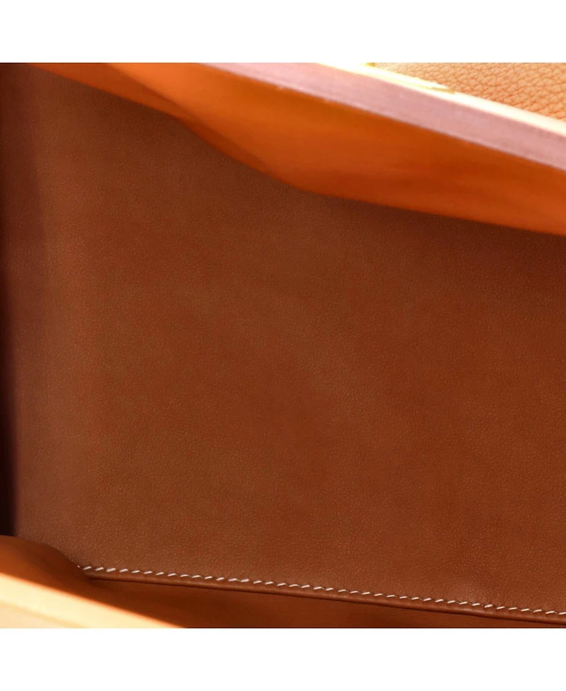 Pre-Owned HERMES 35 24/24 Bag Togo with Swift