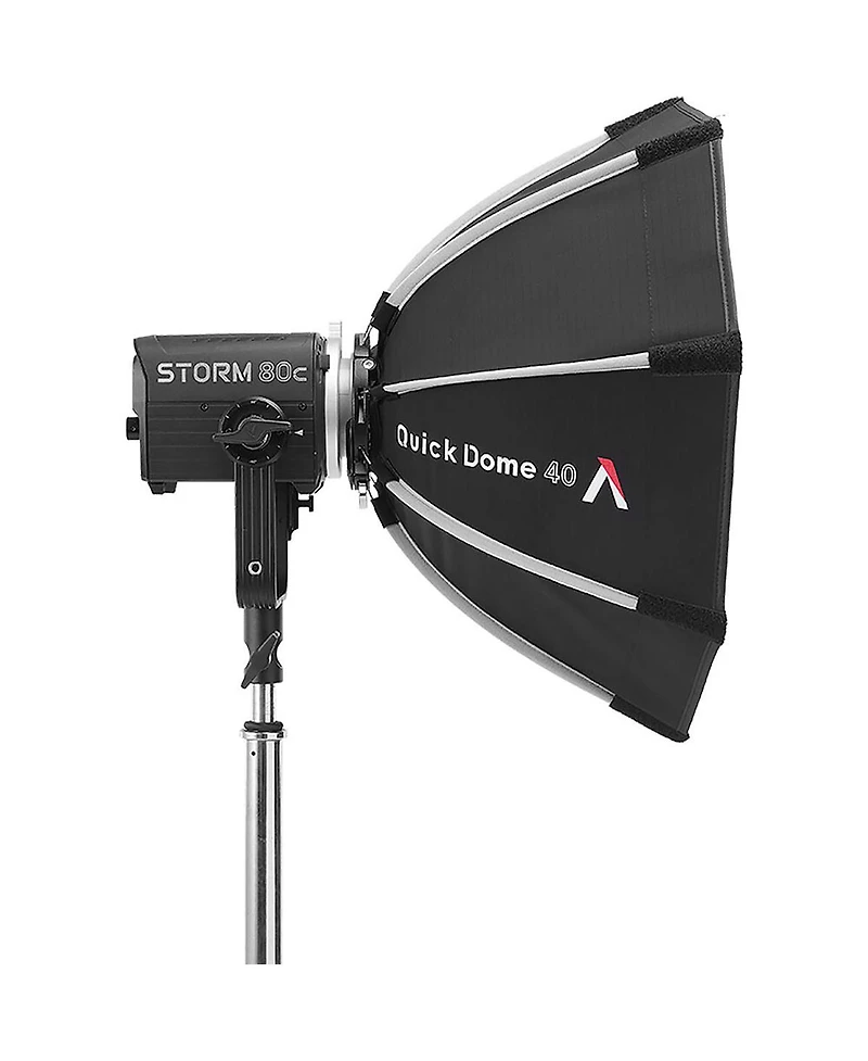 Aputure Quick Dome 40 40cm Circular Mini ProLock Bowens Mount Softbox for Storm 80c Led Light