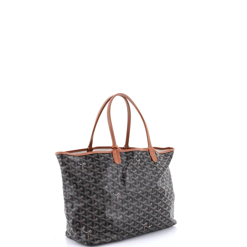 Pre-Owned Goyard Pm Saint Louis Tote Coated Canvas