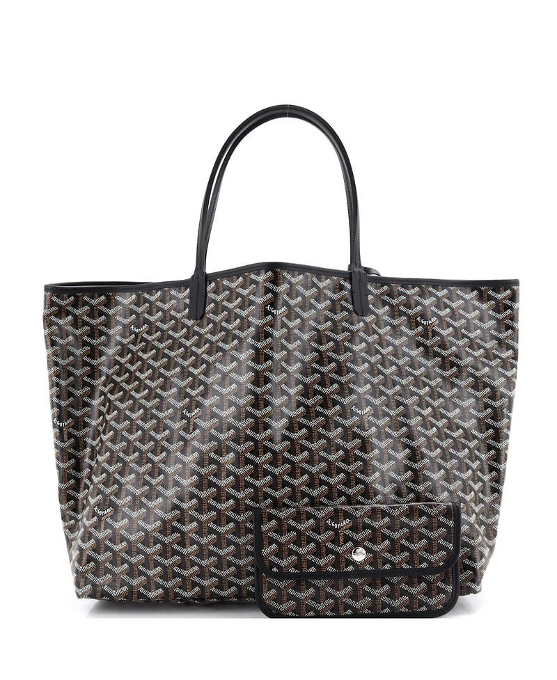 Pre-Owned Goyard Gm Saint Louis Tote Coated Canvas