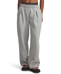 Under Armour Women's Rival Fleece Script Pants