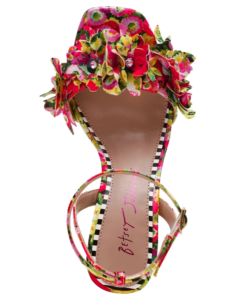 Betsey Johnson Women's Hilley Open Toe Dress sandals