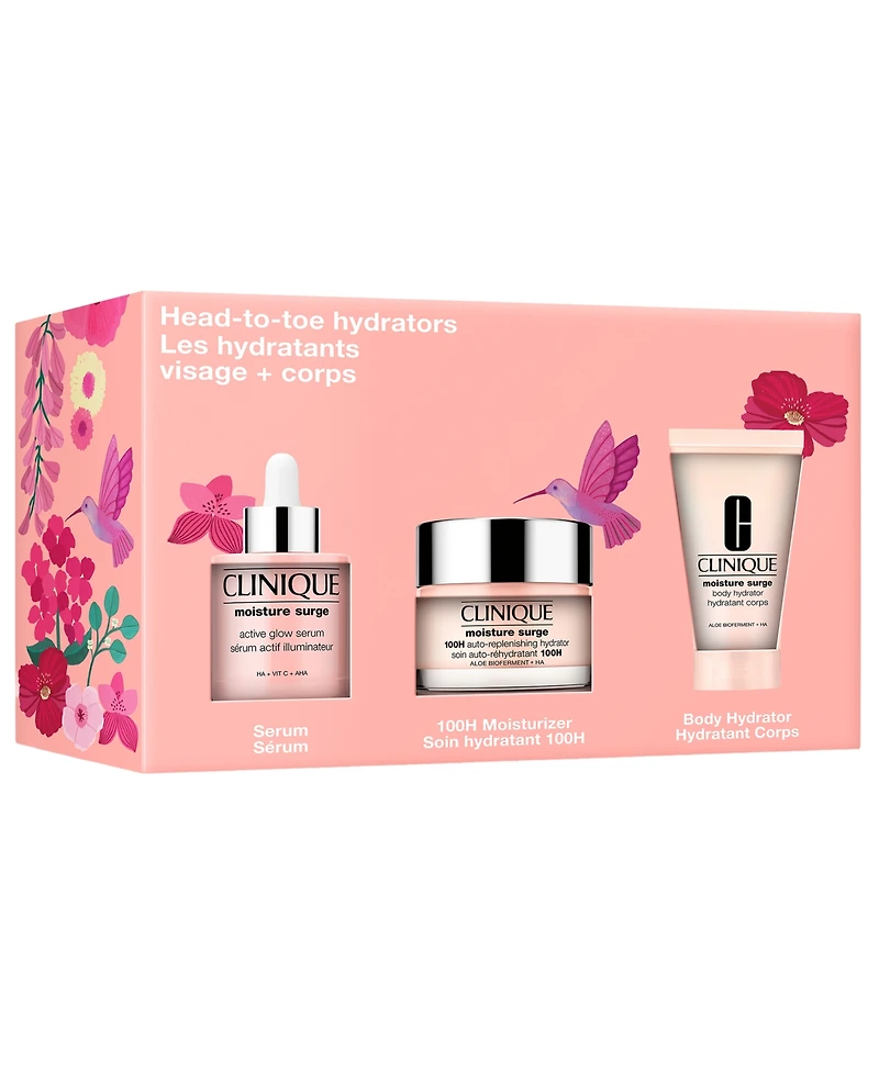 Clinique 3-Pc. Head-To-Toe Hydrator Skincare Gift Set