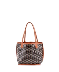 Pre-Owned Goyard Mini Anjou Reversible Tote Coated Canvas