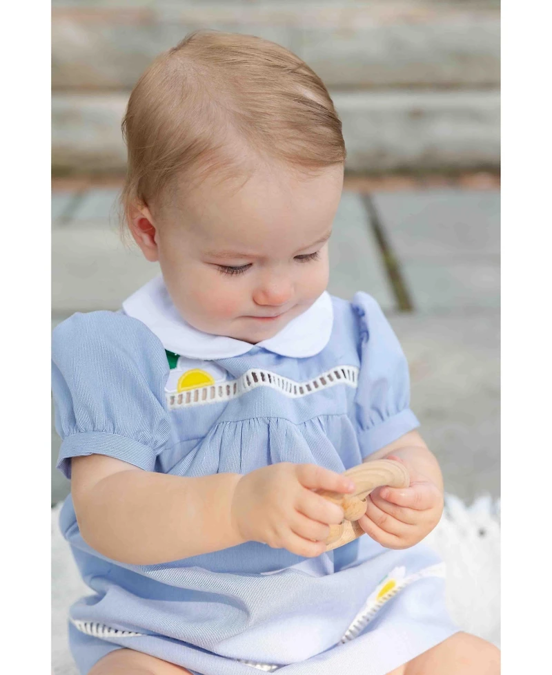 Florence Eiseman Baby Girl Pincord Dress With Flowers