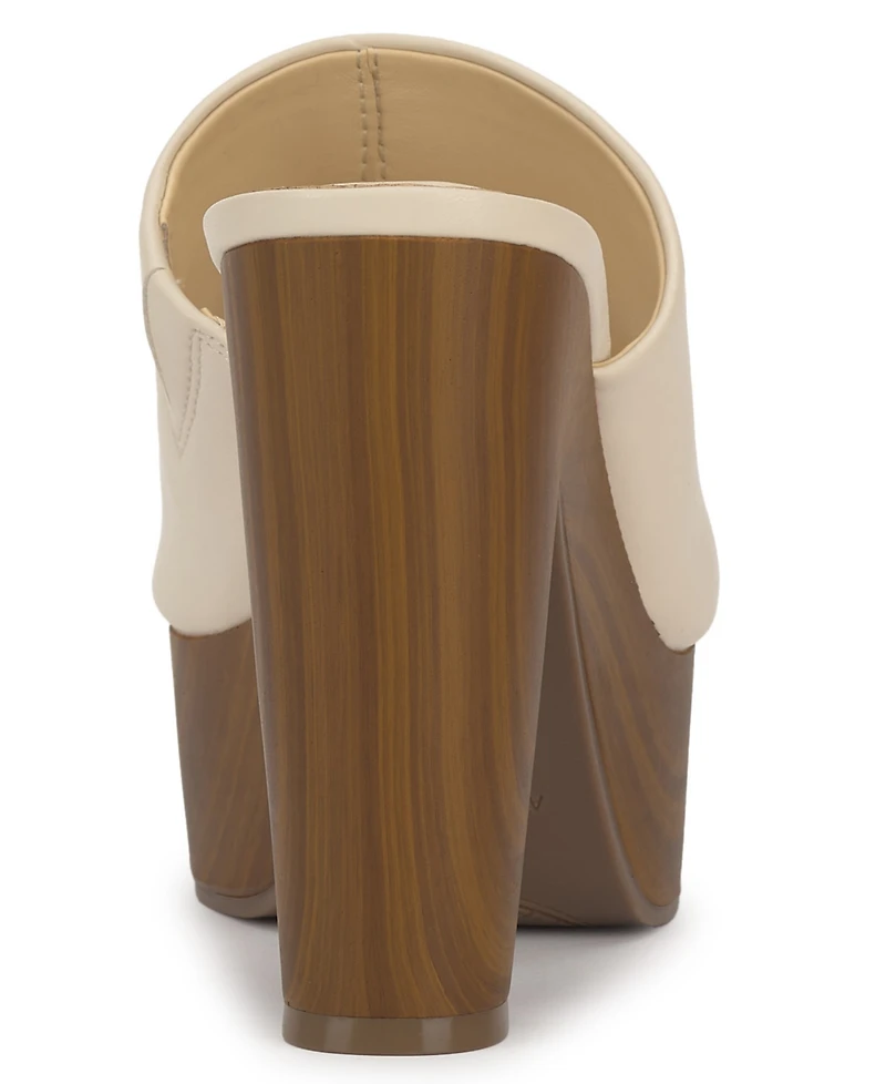 Jessica Simpson Women's Shelbie Block Heel Platform Mules