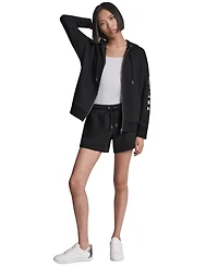 Dkny Sport Women's Regular-Fit Full Zip Hoodie