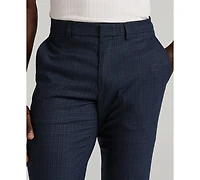 Perry Ellis Portfolio Men's Slim-Fit Gripper Waist Dress Pants