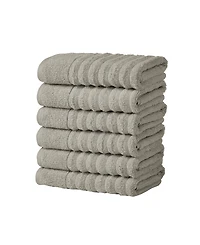 Linery & Co. Luxury 100% Combed Cotton 6-Pack Hand Towel Set