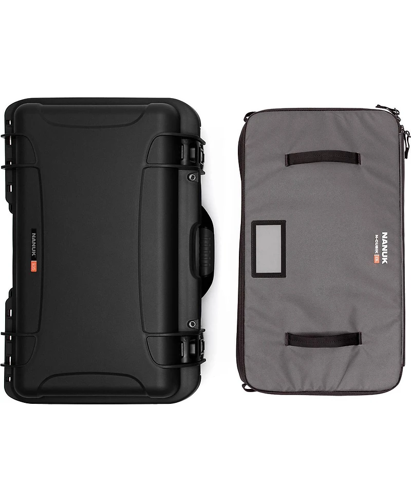 Nanuk Media Series 935 Wheeled Waterproof Hard Case with N-Cubik 13L Insert and Lid Organizer