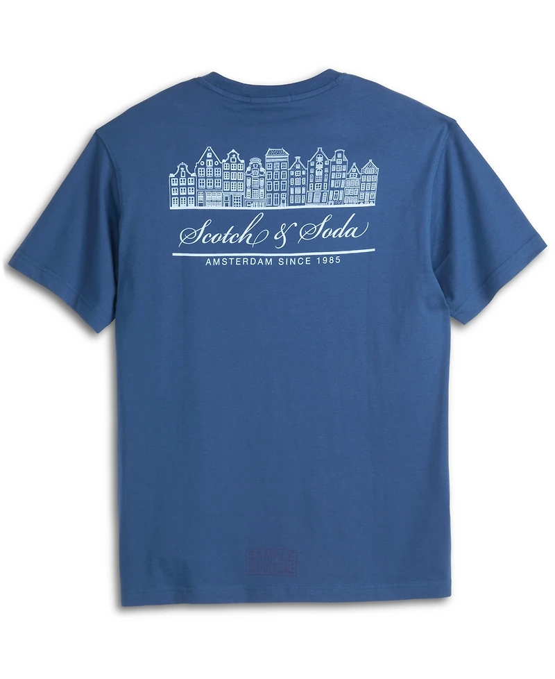 Scotch & Soda Men's Amsterdam Graphic Short Sleeve T-Shirt