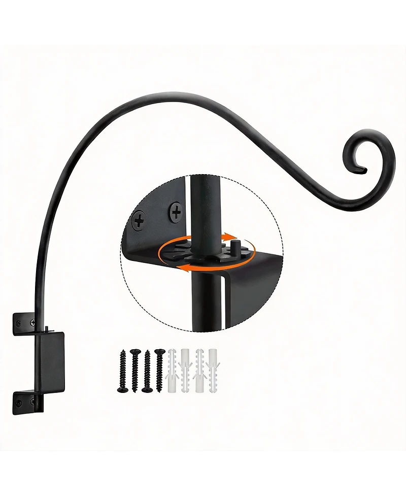 Yigii Swivel Plant Hook for Bird Feeders & Hanging Baskets