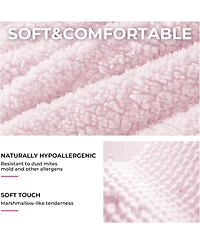 gaomon Twin Upholstered Led Bed Frame with Storage Drawers Girls Flower Headboard Boucle Princess Platform