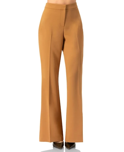 Ivonne Women's Semi Flare Trousers