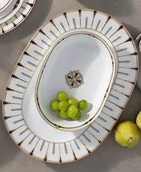 Noritake Empire Gold-Tone Oval Platter