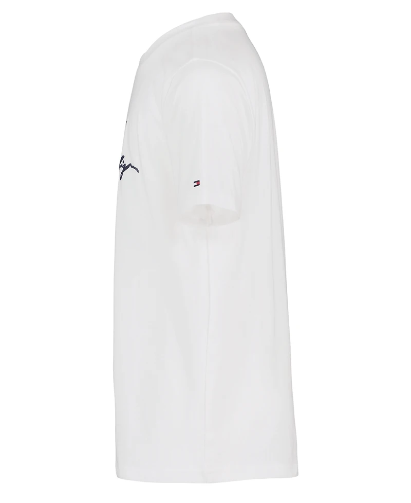 Tommy Hilfiger Boys' 8-20 Script H Crewneck T-Shirt