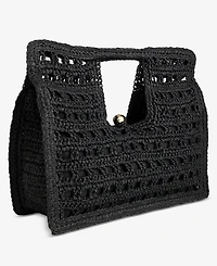 I.n.c. International Concepts Square Straw Tote Bag, Macy's Exclusive