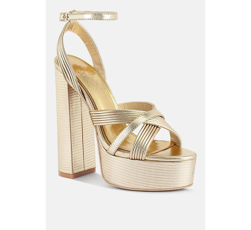splendid crisscross straps high heel sandals