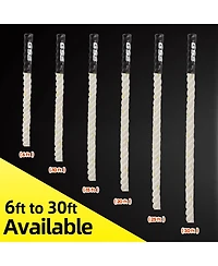 Gse Games & Sports Expert Gym Polyester Climbing Rope, 1.5" Diameter Workout Rope