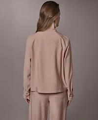 Donna Karan New York Women's Collared Neck Jacket