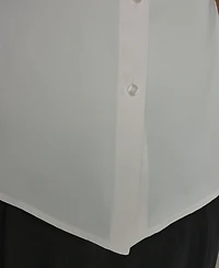 Donna Karan New York Petite Button-Front Shirt