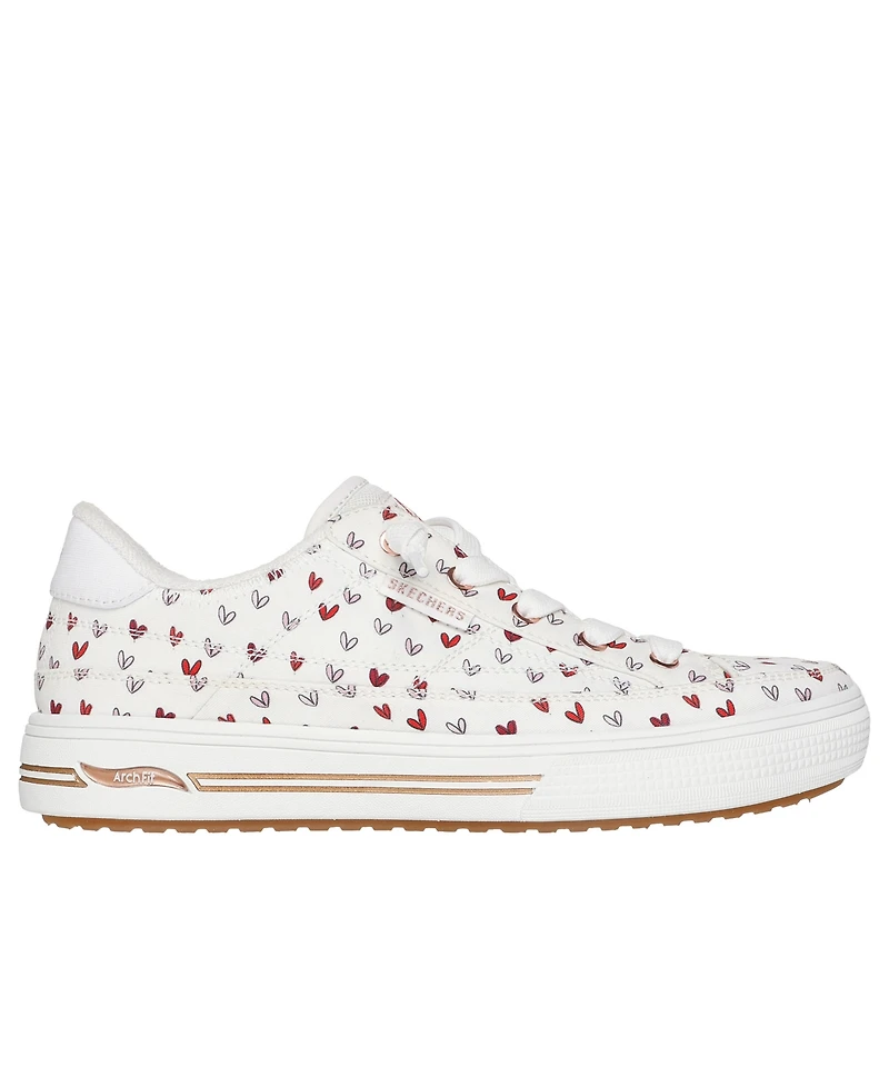 Skechers Women's JGoldcrown: Arch Fit Arcade - Love On Top Casual Sneakers from Finish Line