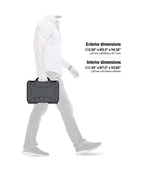 Nanuk 909 Case with Foam, Graphite