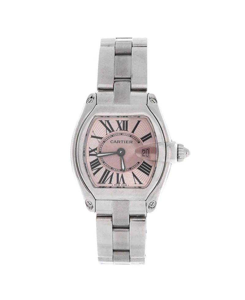 Pre-Owned Cartier Roadster Quartz Watch in Stainless Steel 31mm