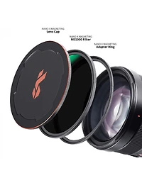 KandF Concept 77mm Nano-x Neutral Density ND1000 3.0 10-Stop Magnetic Filter