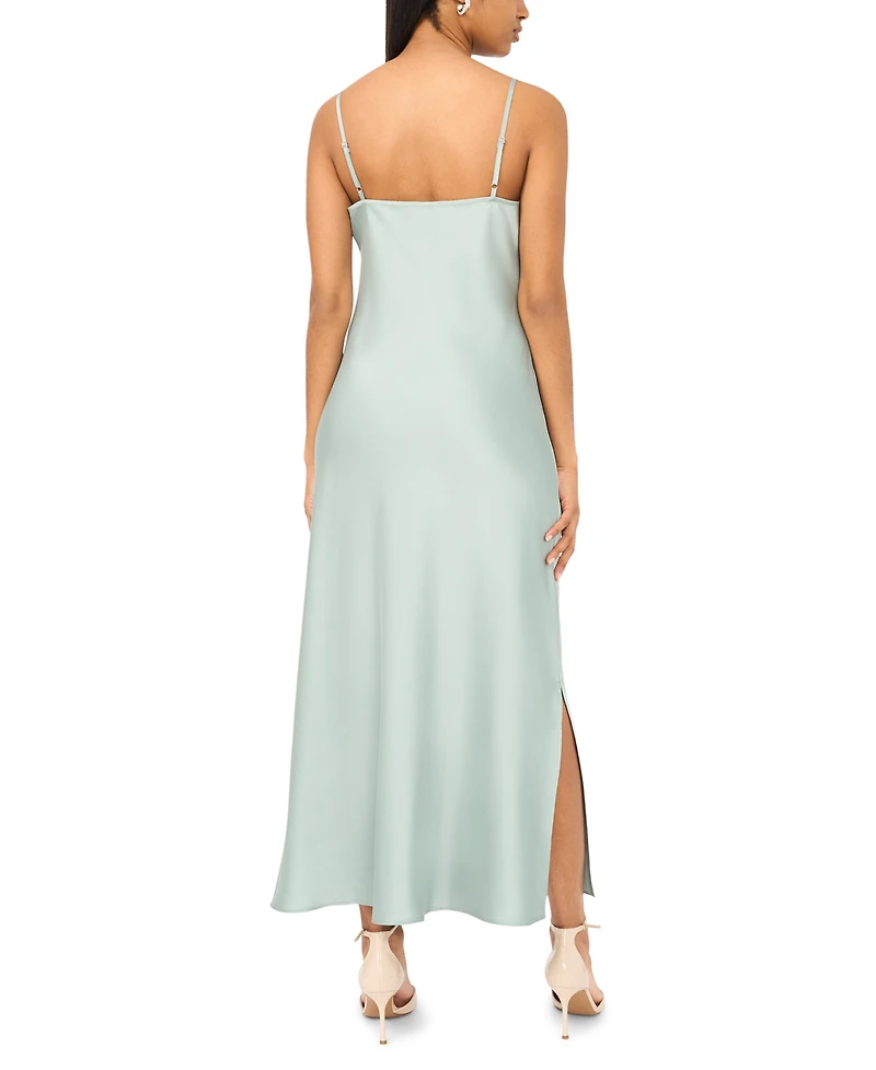 Msk Women's Sweetheart Neck Sweater Dress