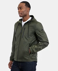 Michael Kors Men's Hooded Windbreaker Jacket