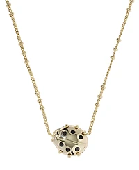 Kendra Scott 14k Gold Over Brass Lady Bug Short Pendant Necklace