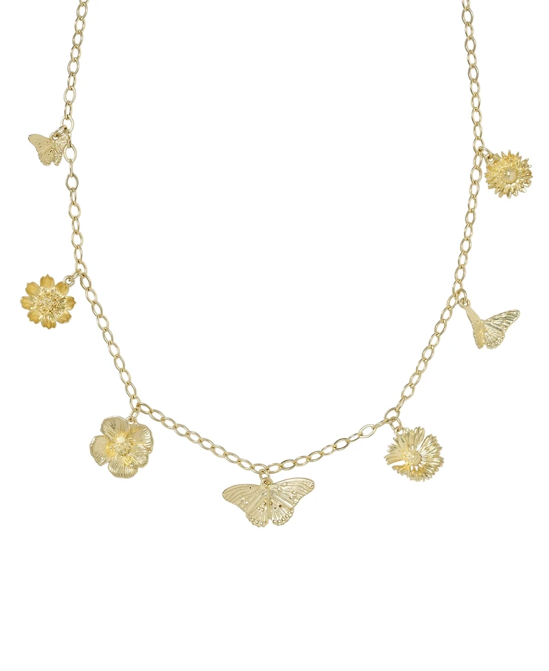 Kendra Scott 14k Gold Over Brass Cailey Charm Necklace