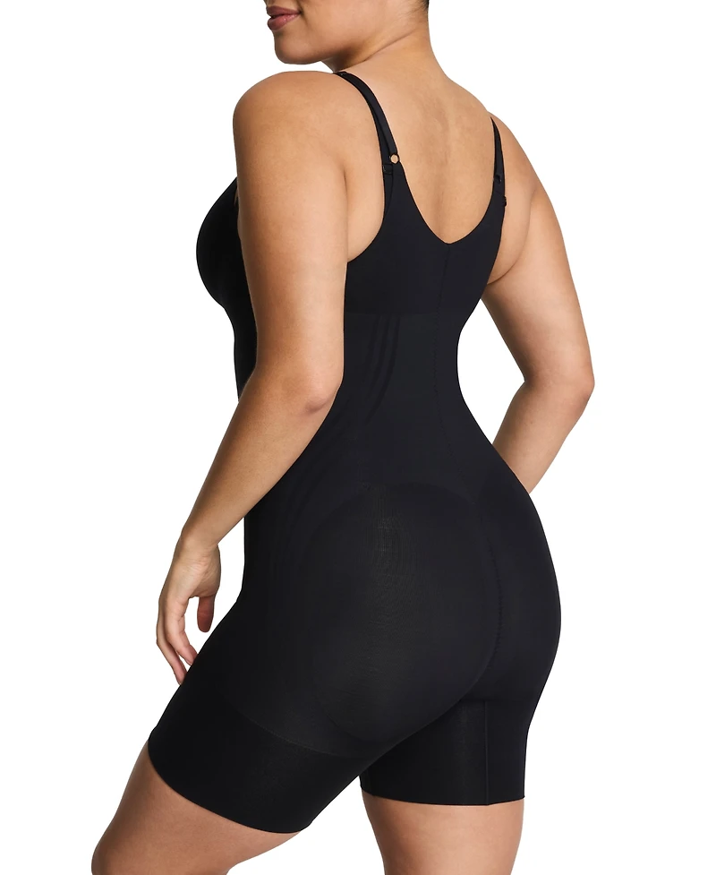Spanx Women's SPANXsculpt GoFigure Open-Bust Mid-Thigh Bodysuit