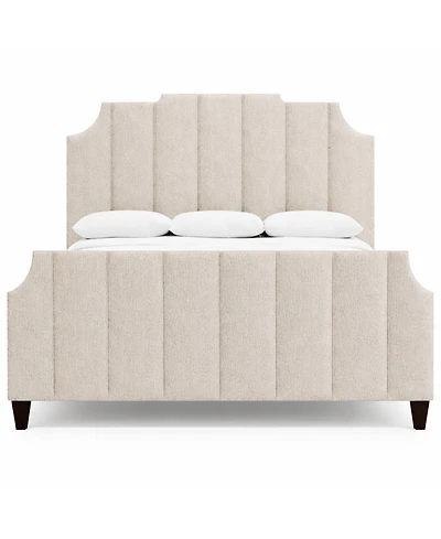 Bayonne King Upholstered Bed with Accent Footboard