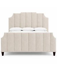 Bayonne King Upholstered Bed with Accent Footboard