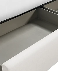 Morgan Queen Upholstered Storage Bed