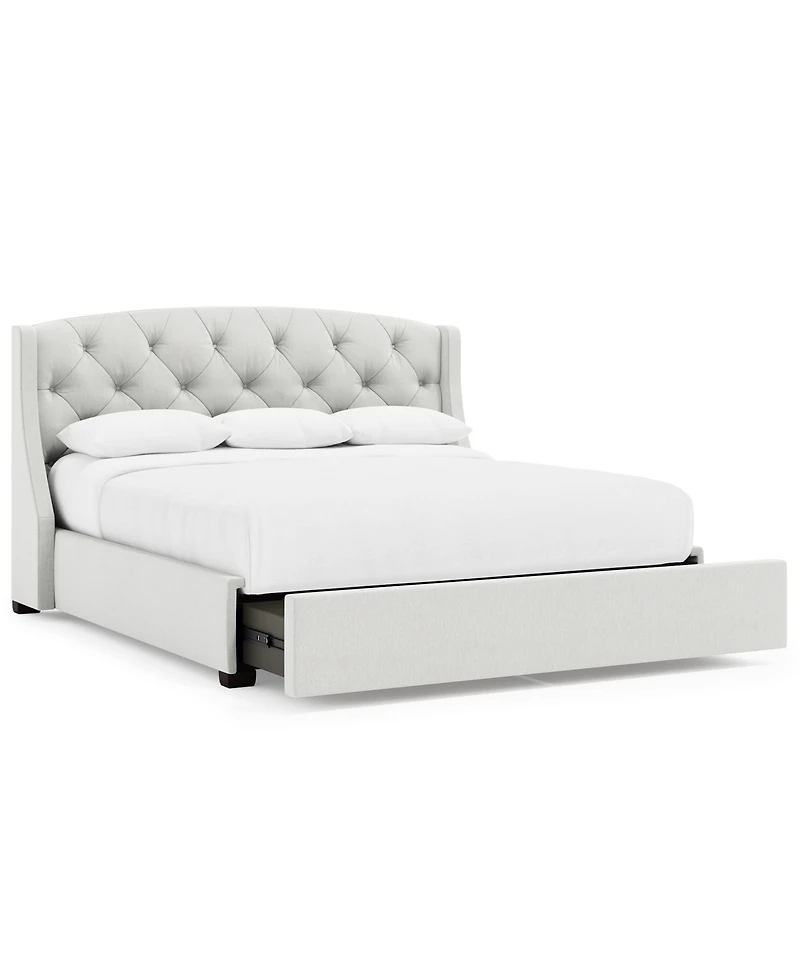 Jordan Queen Upholstered Storage Bed