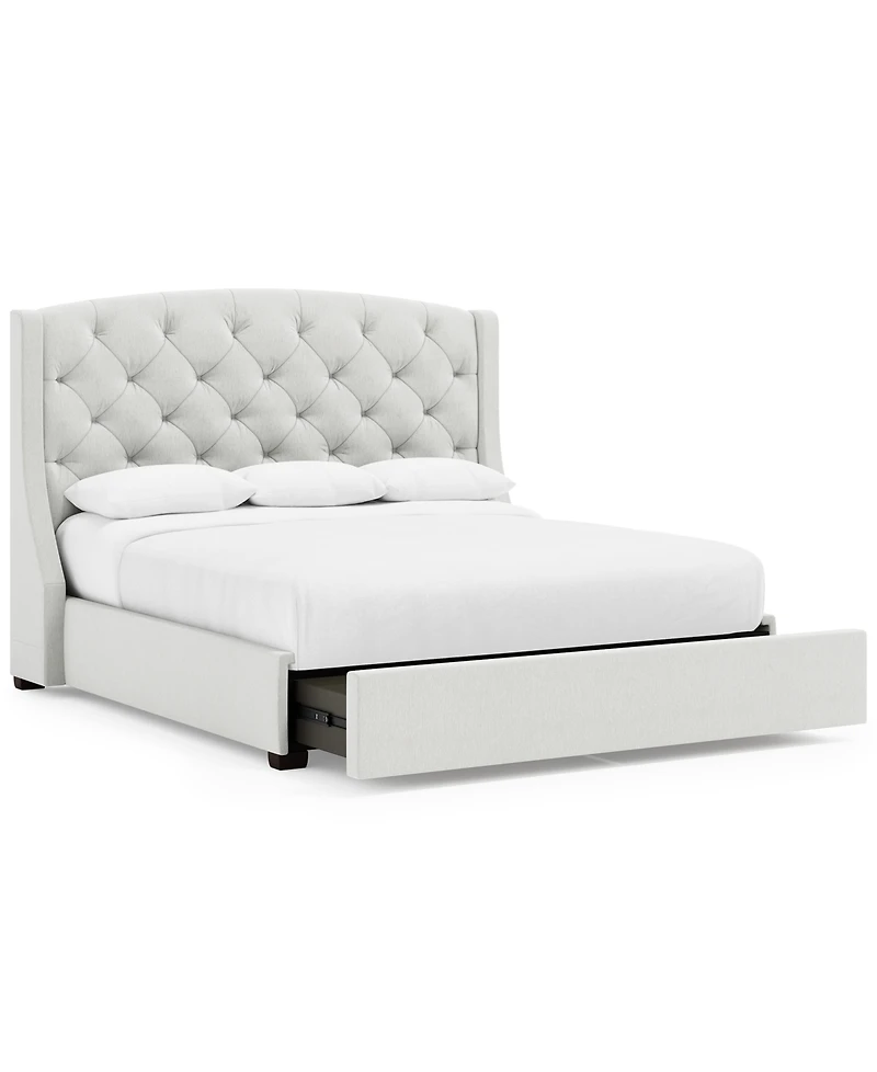 Jordan Queen Upholstered Storage Bed