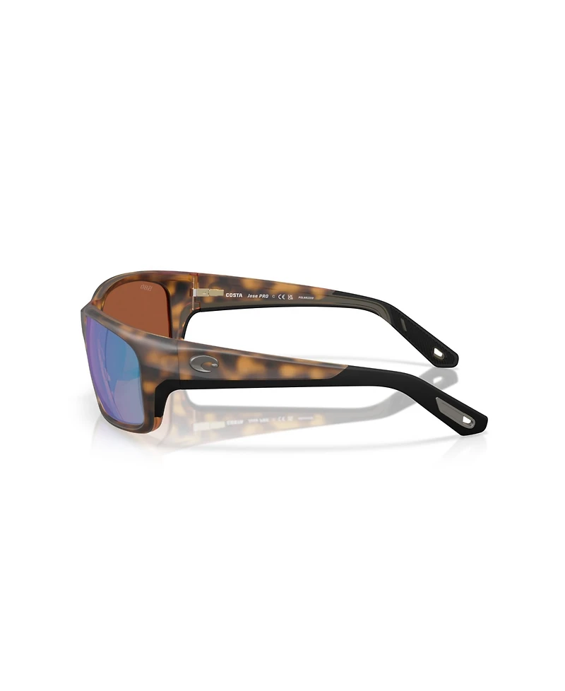 Costa Del Mar Men's Jose Pro Polarized Sunglasses, 6S9106