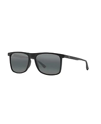 Maui Jim Men's Makamae Polarized Sunglasses, MJ000747