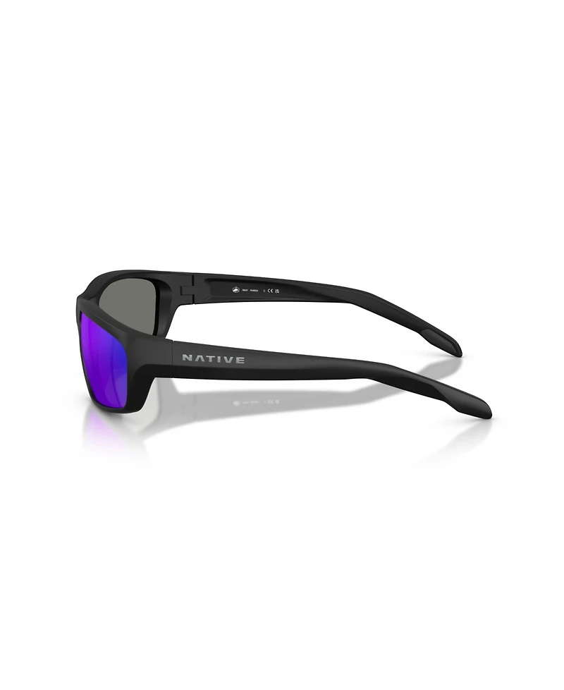 Native Men's Polarized Rectangle Sunglasses