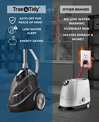 True & Tidy Luxury 1800-Watt Upright Garment Steamer