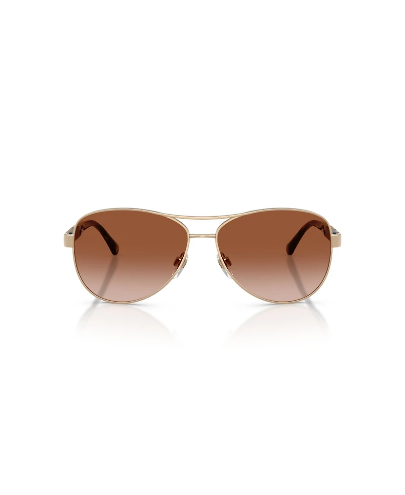 Burberry Women's Pilot Sunglasses, BE3080
