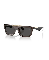 Burberry Men's Rectangle Sunglasses, BE4451U
