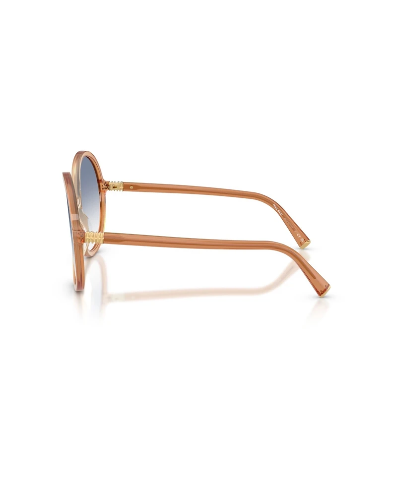 Miu Women's Round Sunglasses, Mu B02S