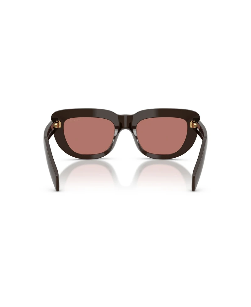 Prada Women's Rectangle Sunglasses, Pr D07S